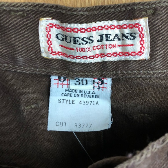 Vintage High Rise Guess Shorts - Picture 2 of 5